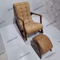 صندلی راک مبلی به همراه زیرپایی