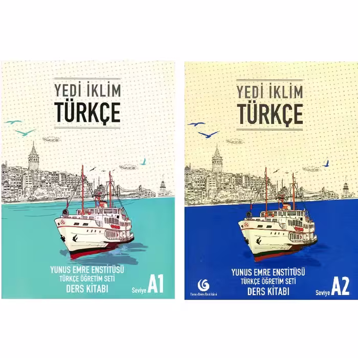 کتاب Yedi Iklim Turkce A اثر Yunus Emre انتشارات Yunus Emre دو جلدی - کالاوما