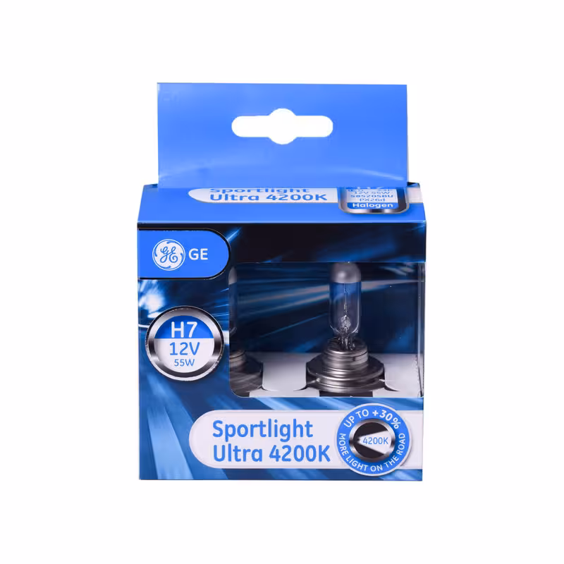 لامپ خودرو جنرال الکتریک مدل Sportlight Ultra کد H7 بسته 2 عددی | کالا مکس