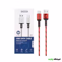 کابل شارژ 1.1 متری فست Shoosh Type-C مدل SH120C – قرمز