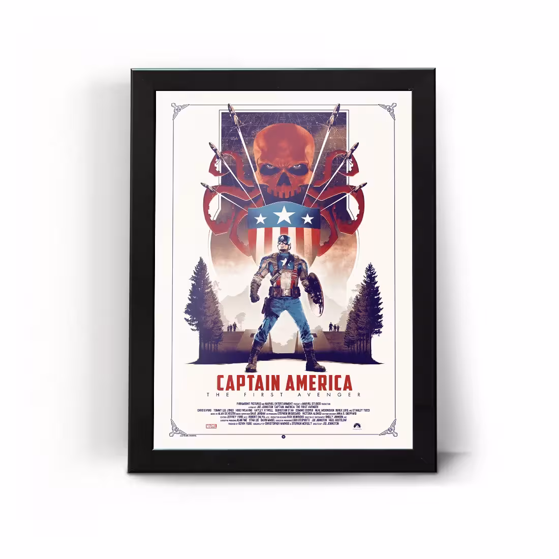 تابلو قاب کاپیتان آمریکا Captain America
