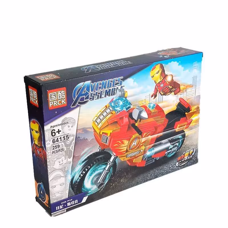 لگو ساختنی موتوری شخصیت (آیرون من) iron man مدل Super Heroes