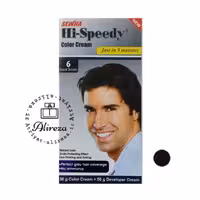 کیت رنگ موی های اسپیدی شماره 6 black brown