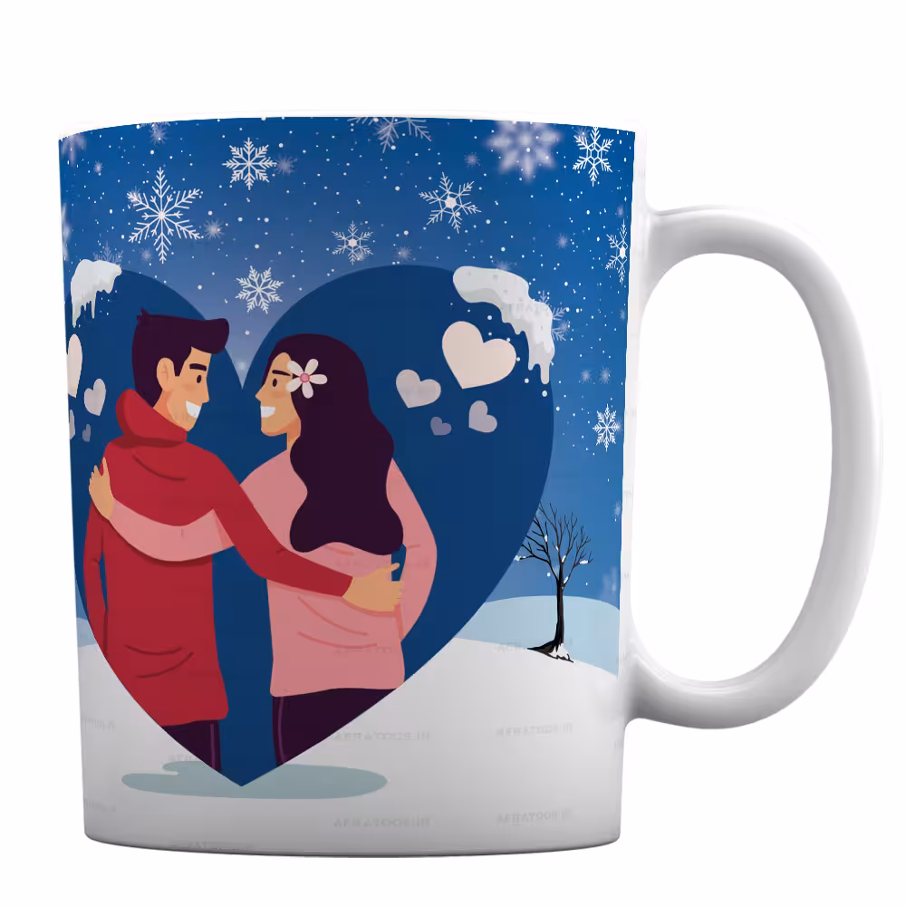 ماگ تقویم دار عاشقانه طرح «متولد بهمن ماه»MT65