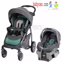کالسکه کریر و بیک کریر گراکو طوسی سبزجدیدمدل وینسلت      Graco Travell System Winslet