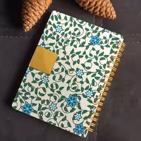 دفتر یادداشت طرح گل های سنتی