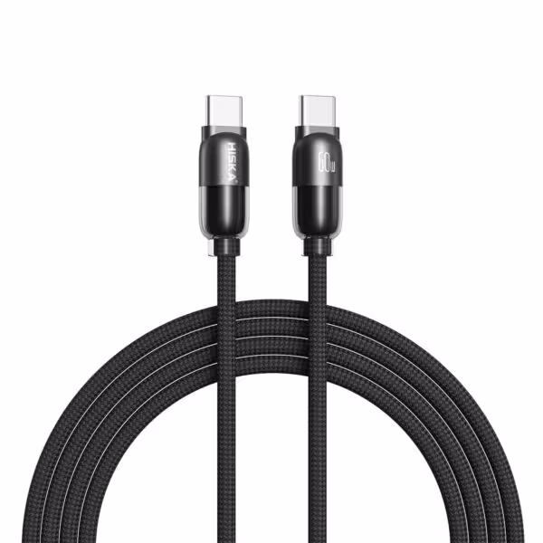 کابل دوسر تایپ سی هیسکا مدل  LX-901CC طول 1 متر