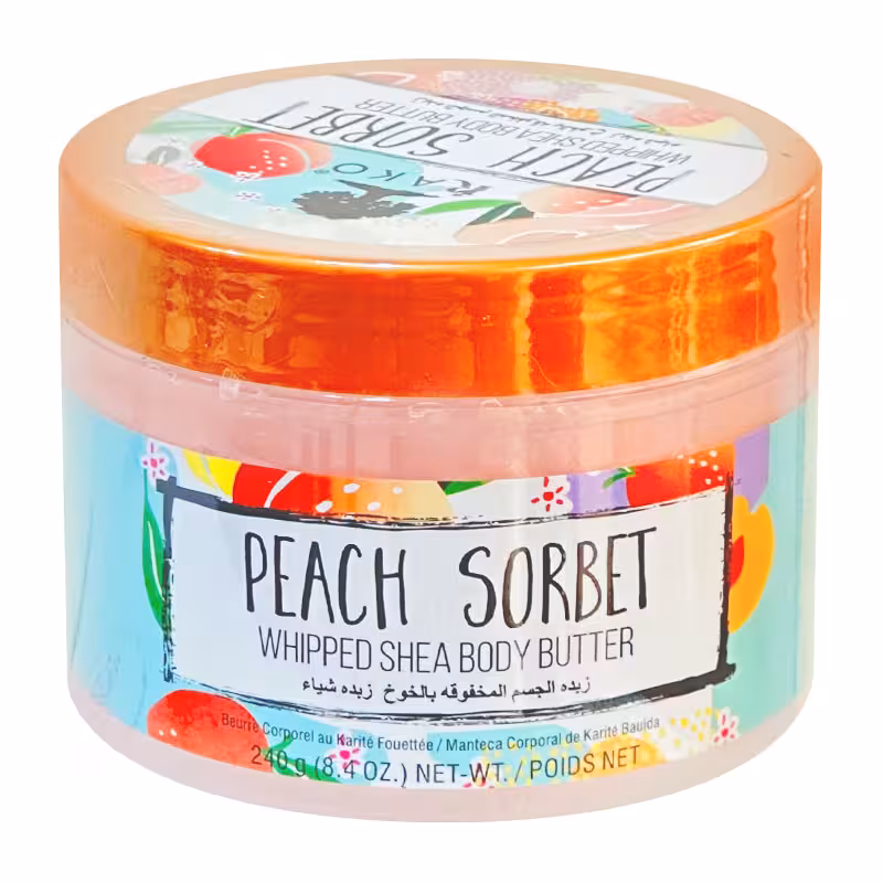 کره بدن هلو راکو Rako حجم 240g