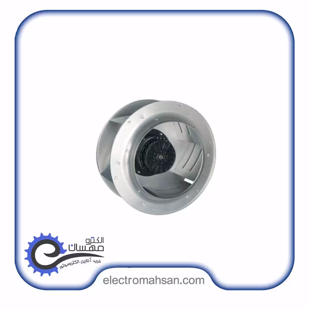 موتور پروانه رادیال بکوارد زیلابگ سایز 35 سانتی متر تک فاز سری 4E-355/100-M102/47 ساخت ایران