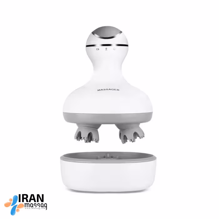 ماساژور سر آیجویر مدل ST-701، ضد آب با باتری 1200 میلی آمپر