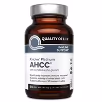 کپسول ای اچ سی سی پلاتینیوم AHCC آمریکایی اصل 60 عددی {750 میلی گرم}