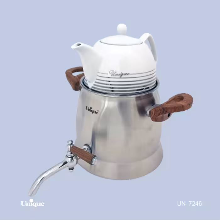 کتری قوری استیل 3/5 لیتر یونیک UN-7246