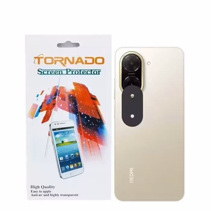 محافظ لنز دوربین تورنادو مدل قابدار مناسب برای موبایل شیائومی Redmi A5 بسته 40 عددی