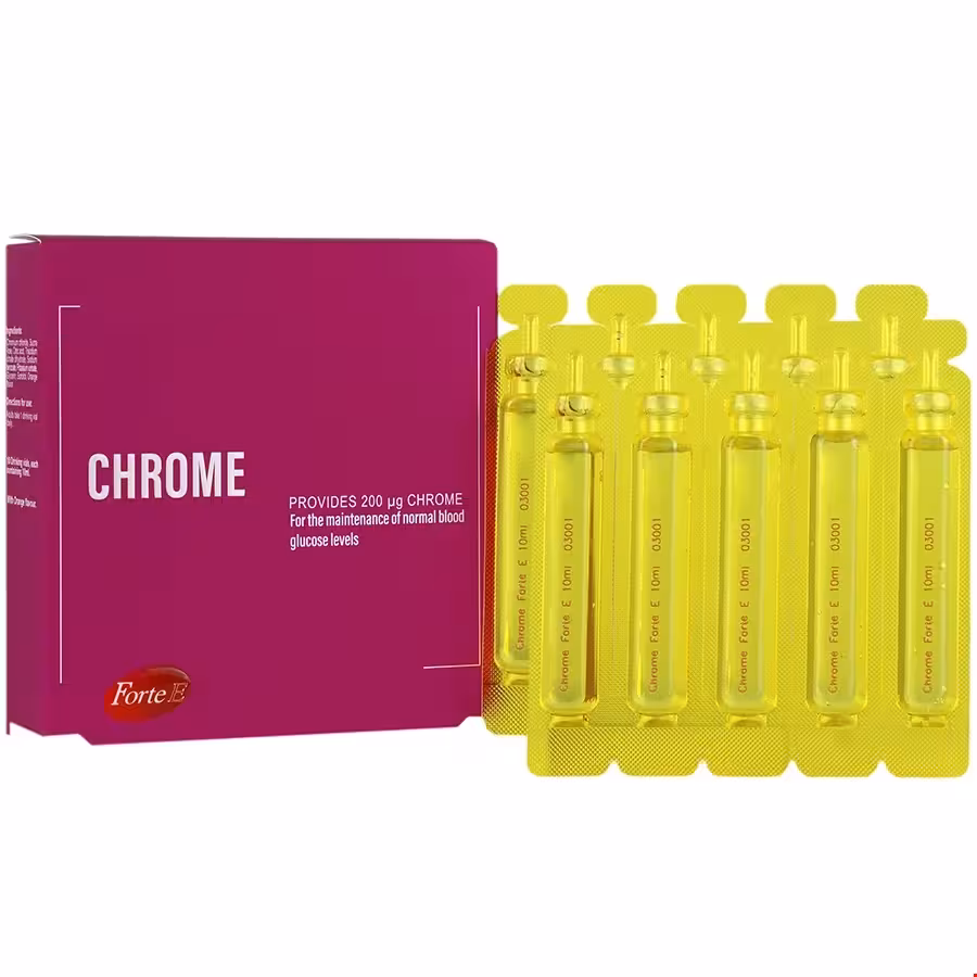 ویال خوراکی کروم فورت ای 10 عددی