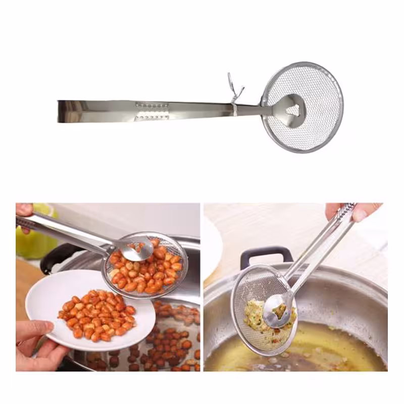 کفگیر روغن گیر دو طرفه