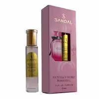 عطر جیبی زنانه صندل طرح ویکتوریا سکرت بامب شل حجم 25 میلی لیتر
