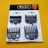 ست 4 عددی شانه ماشین اصلاح وال مشکی سان گلدن