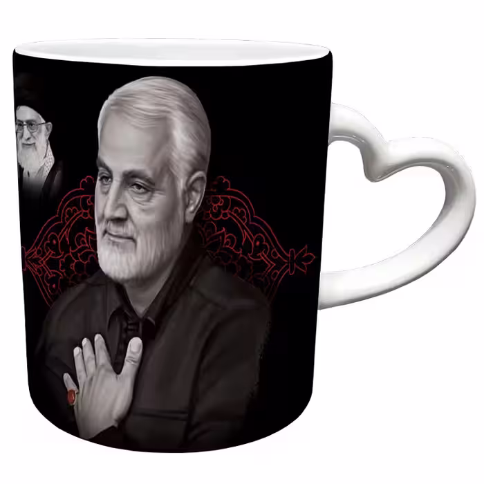 خرید ماگ-لیوان  دسته ساده  سردار سلیمانی کد 87