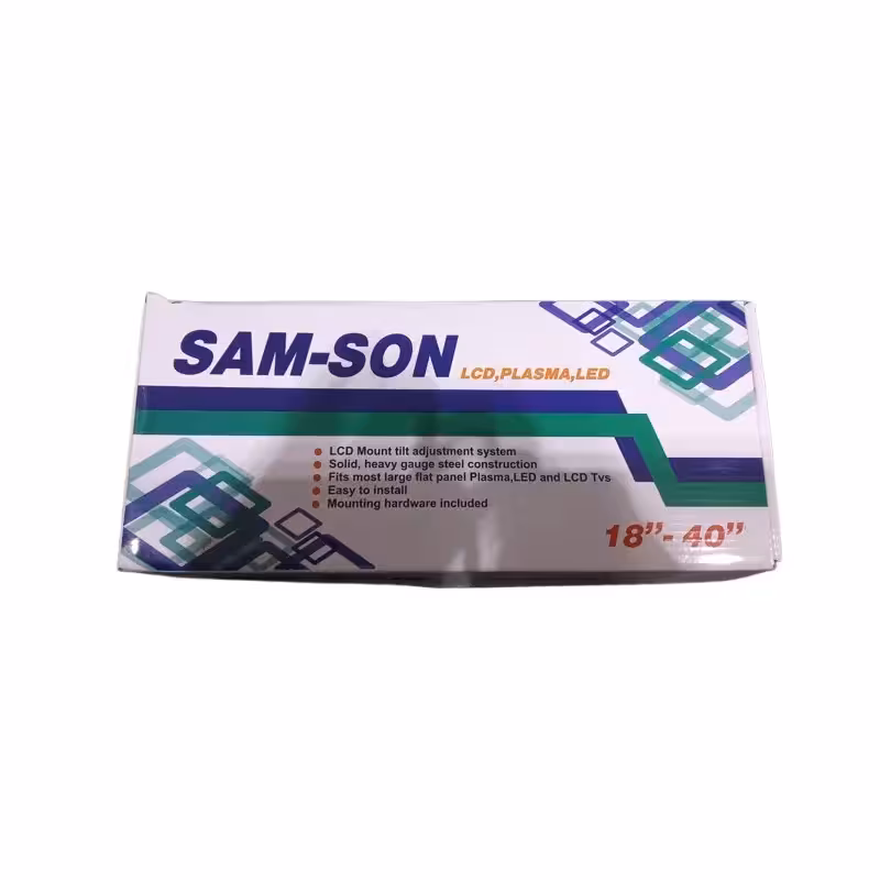 پایه دیواری متحرک مدل sam-son مناسب برای تلویزیون های 18 تا 40 اینچ