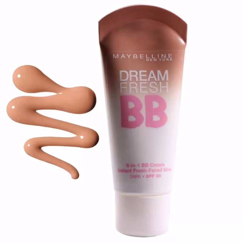 کرم آرایشی بی بی میبلین Maybelline مدل دریم فرش رنگ تیره