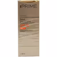 کرم ضد آفتاب جوان کننده رنگی SPF50 پرایم MATEX TINTED REJUVENATING SUNSCREEN CREAAM PRIME