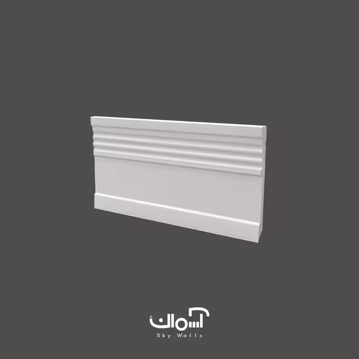 قرنیز 10 سانتی مدرن و ساده در انواع رنگ بندی