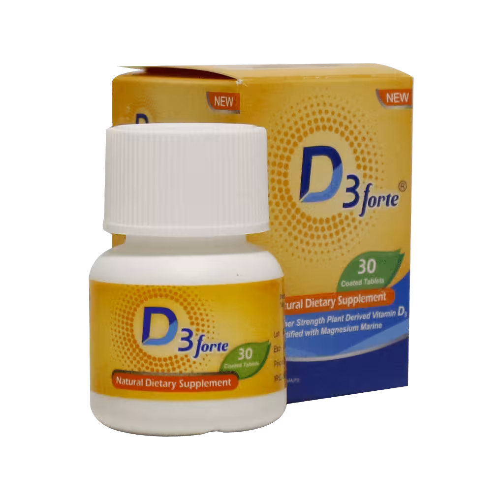 قرص ویتامین D3 فورت هولیستیکا 30 عدد