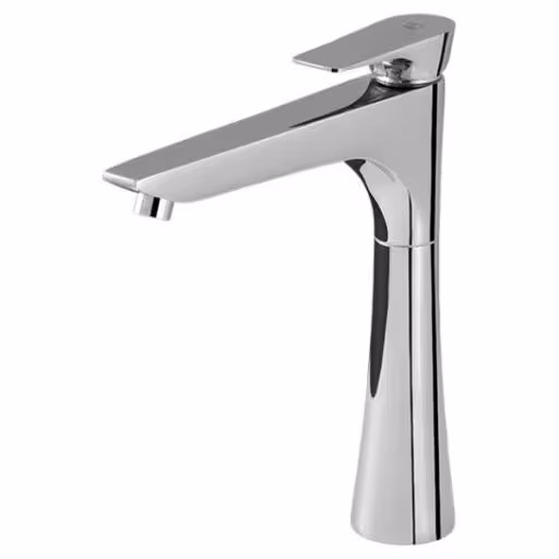 شیر روشویی پایه بلند مدل ورونا (کروم) KWC