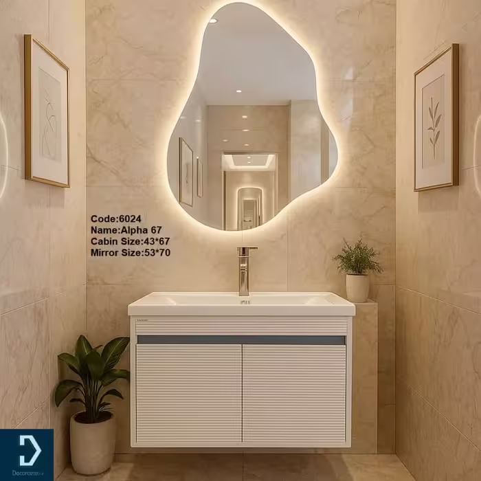 روشویی کابینتی مدل آلفا67
