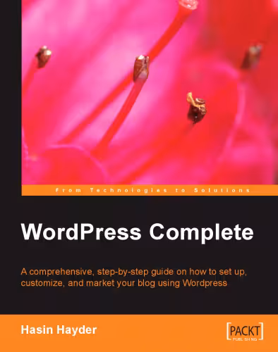 خرید و دانلود نسخه کامل کتاب WordPress Complete