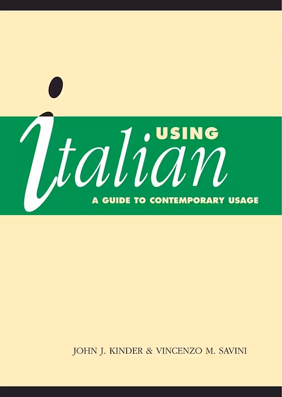 کتاب زبان ایتالیایی Using Italian A Guide to Contemporary Usage