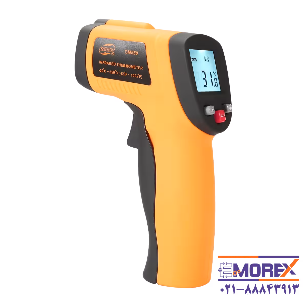 ترمومتر لیزری بنتک | BENETECH مدل GM550