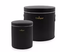 سطل قند و شکر یونیک مشکی UN-1614