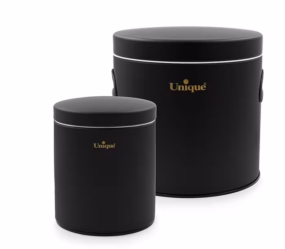 سطل قند و شکر یونیک مشکی UN-1614