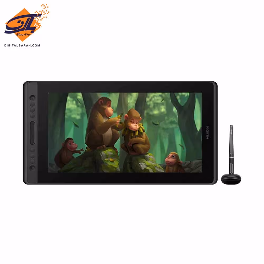 مانیتور طراحی و قلم نوری هویون با پایه مدل Kamvas Pro 16