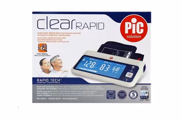 فشارسنج دیجیتالی مدل clear rapid  پیک سلوشن