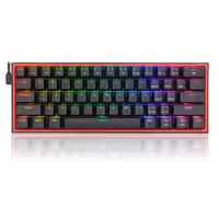 کیبورد گیمینگ ردراگون Redragon K617 FIZZ Wired RGB Black