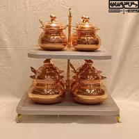 جا ادویه مسی دو طبقه 8 بانکه مدل راش