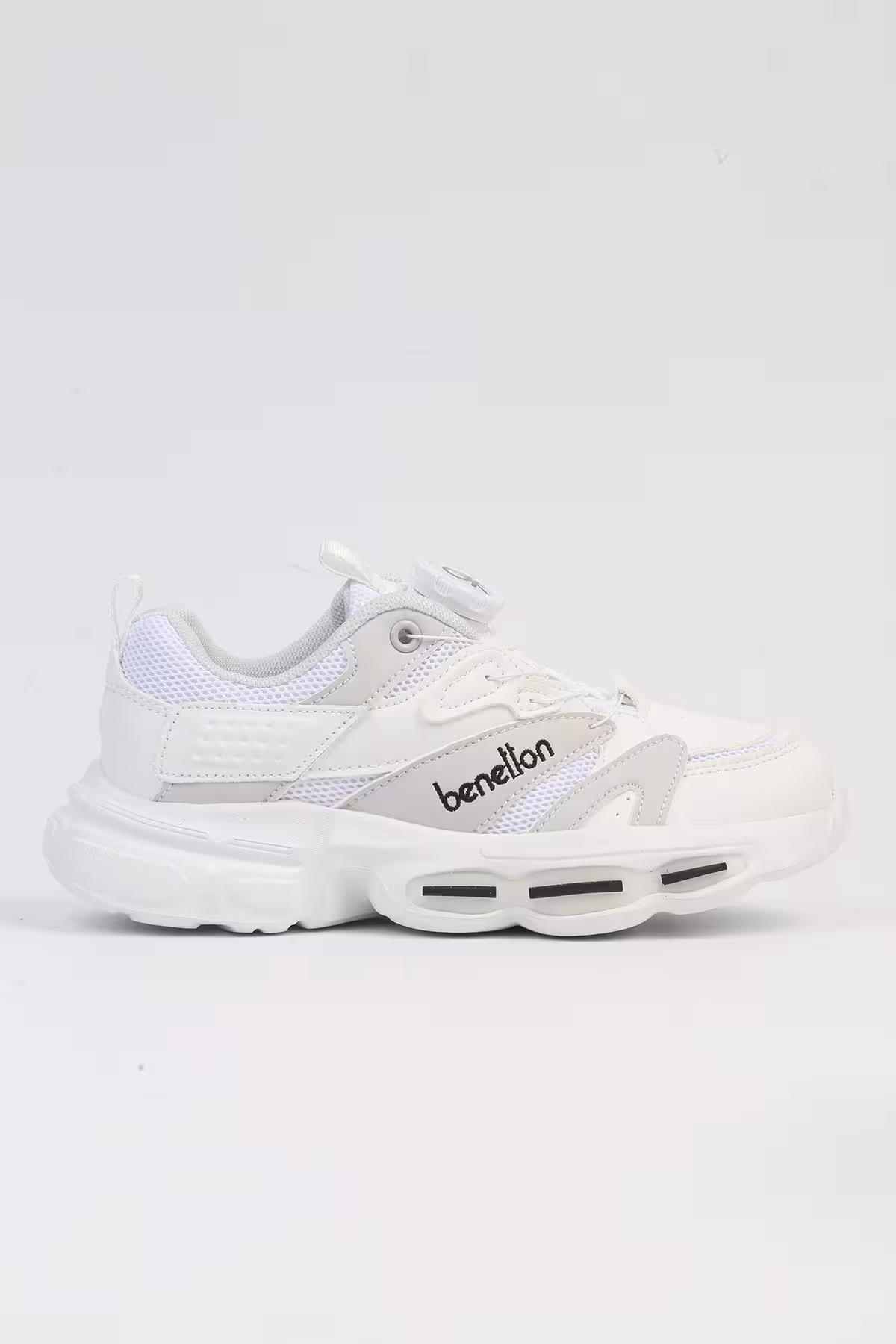 اسنیکر دخترانه و پسرانه بچگانه ® مکانیزم توری کودک سفید وارداتی کفش ورزشی BNI Benetton