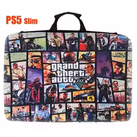 کیف حمل کنسول PS5 اسلیم طرح GTA FIVE