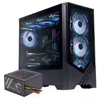 کیس و پاور گیمینگ ام اس آی MAG FORGE M100A   MAG A500N-H