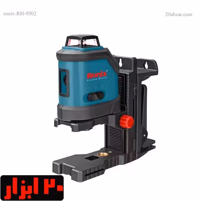 تراز لیزری دو خط 120(افقی) 360(عمودی) رونیکس نور قرمز مدل RH-9502