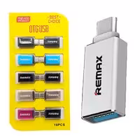 OTG Type C پک 10عددی زرد Remax Best Choice