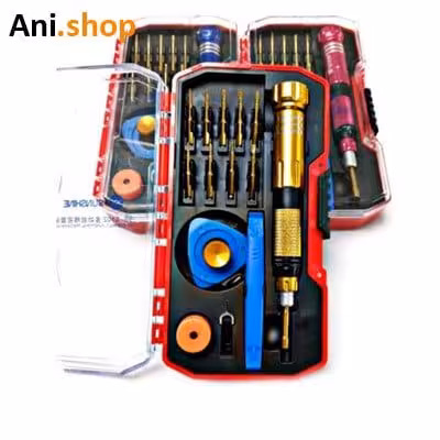 پک پیچ گوشتی 16 عددی SCROWDRIVER SUNSHINE SS-5102 SET کد MO176