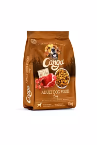 خوراک سگ بالغ با گوشت (بیفتکی) 1 کیلوگرم - 8685