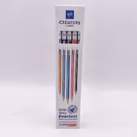 مداد مشکی مکانیکال (اتودی) سی کلاس به همراه تراش بسته 10 عددی