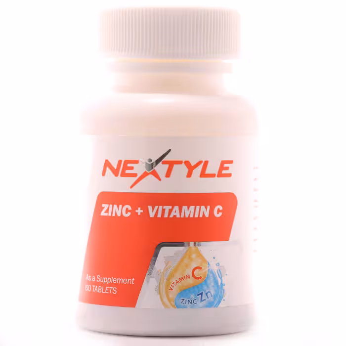 قرص زینک پلاس ویتامین سی نکستایل