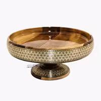 خاتم کاری میوه خوری کدkg252