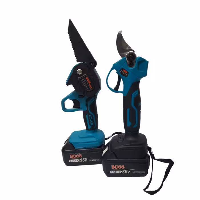 قیچی شارژی و اره زنجیری شارژی باس مدل 2work - کالاوما