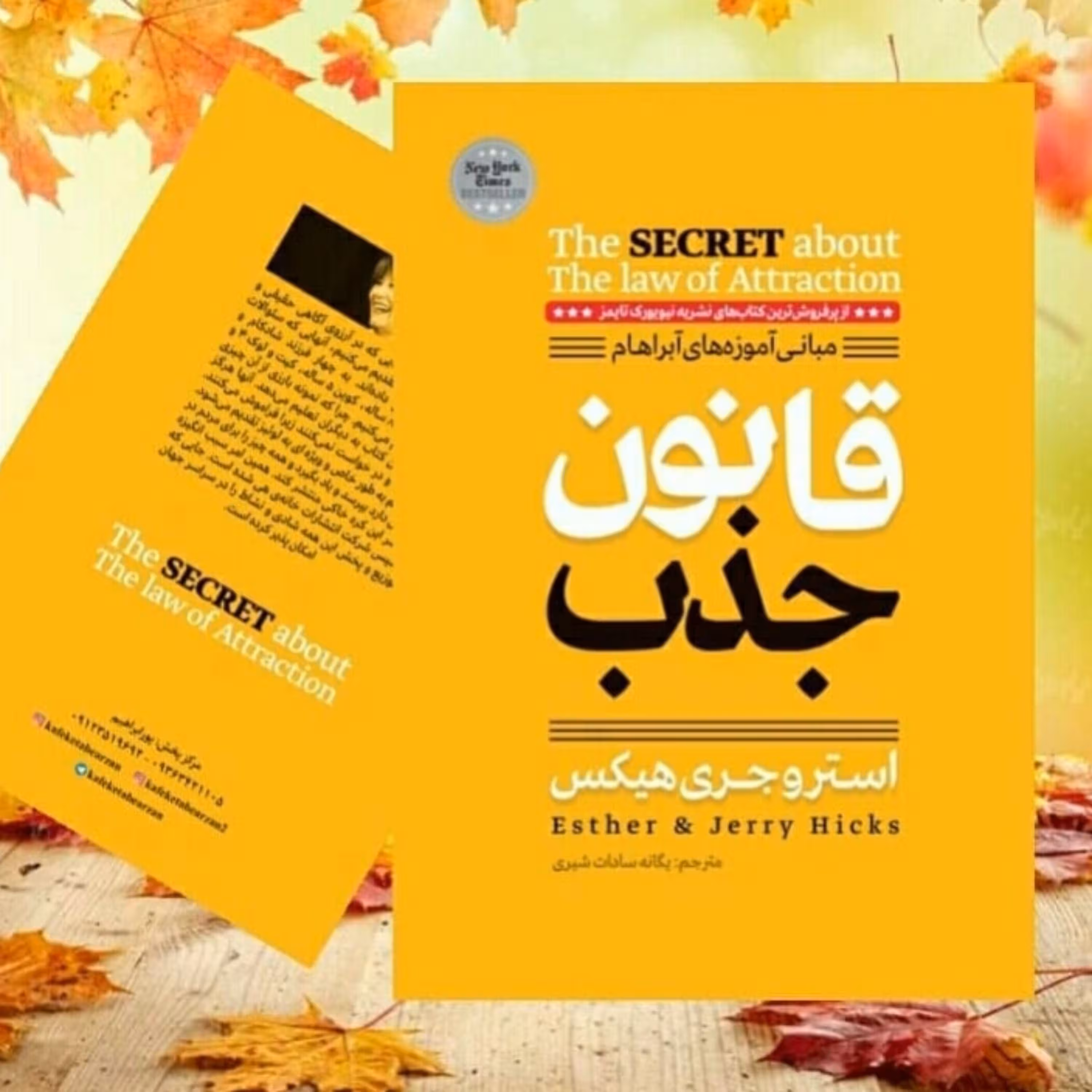 کتاب قانون جذب اثر  استر و جری هیکس